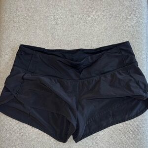 Women's Black Lululemon Shorts